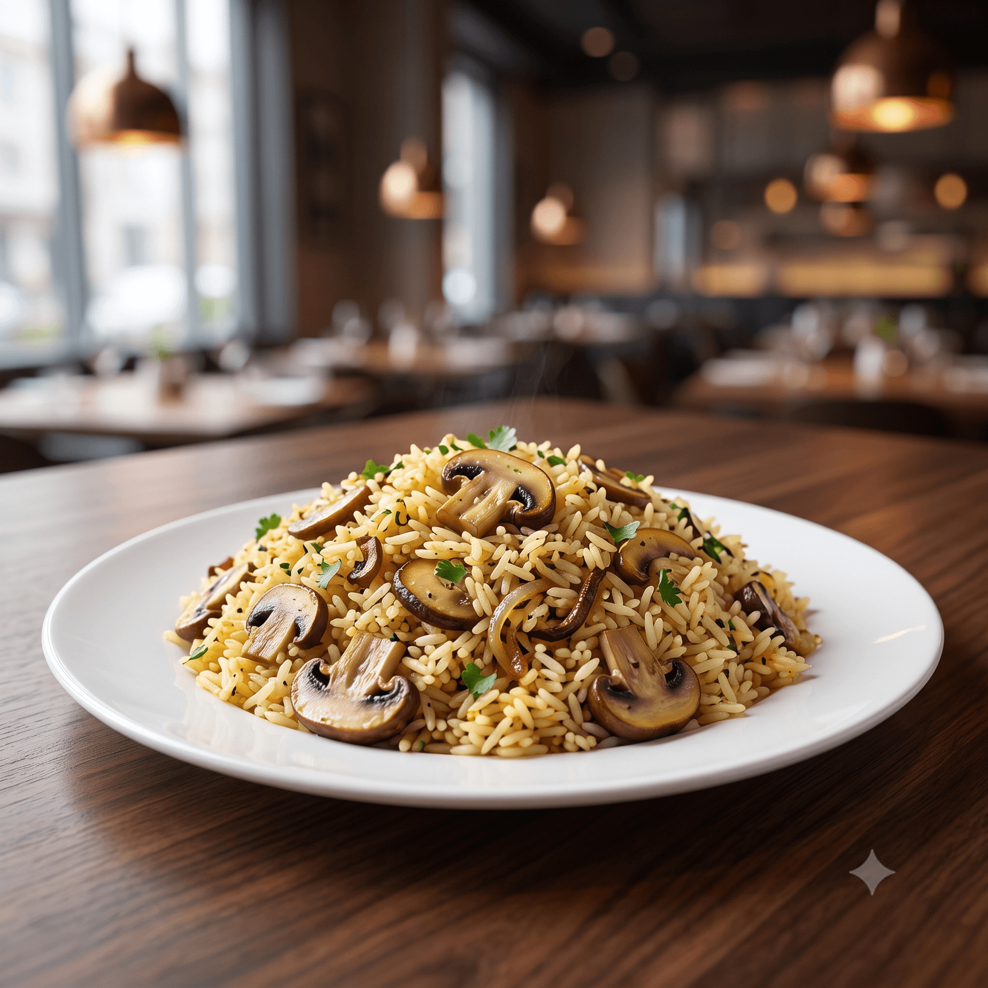 Mushroom Pilau